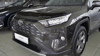 Дефлектор капота SIM Toyota RAV-4 c 2019 