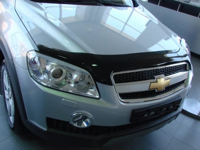Дефлектор капота SIM Chevrolet Captiva 2006-2011 РАСПРОДАЖА