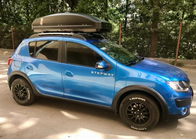 Автобокс ED Joker 530 черный на Renault Sandero Stepway