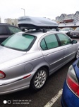 Автобокс LUX Irbis 150 серый матовый + багажник Turtle на Jaguar X-type- фото5