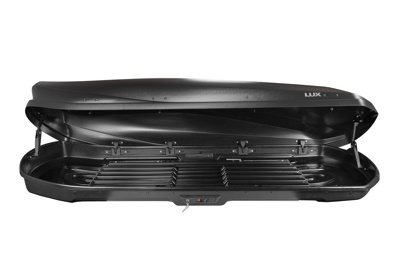 Автобокс LUX IRBIS 206 черный матовый (470 л) - фото4