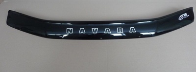 Дефлектор капота Vip tuning Nissan Navara 2005-2010 - фото