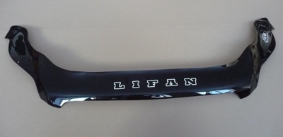 Дефлектор капота VT52  Lifan X60 с 2011 длинный - фото