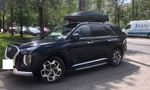 Автобокс ED Магнум 580 черный карбон (580 л; 220х84х42 см)- фото2