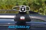 Багажник AMOS ALFA c поперечинами Aero-Alfa Black с замком- фото4