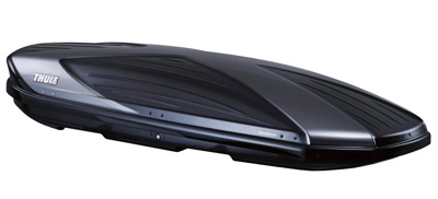 Автобокс Thule Excellence XT комбинированный чёрный-металлик - фото2