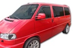 Ветровики вставные Auto Plex VW T4 1990-2003 / Caravelle / Transporter (2шт)- фото2
