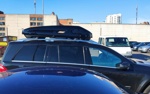 Автобокс Modula Falcon 550 черный глянец (550 л; 206х90х42 см)- фото4