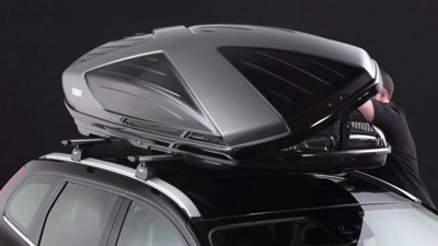 Автобокс Thule Excellence XT комбинированный чёрный-металлик - фото5