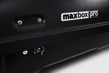 Автобокс MaxBox PRO 380 черный (380 л; 159х79х43 см) с замком- фото4