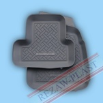 Коврики резиновые к Nissan Primera P12 (02-07) Rezaw Plast