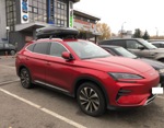 Автобокс  LUX IRBIS 175 черный глянец (450 л; 175х85х40 см)- фото3