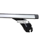 Багажник Amos Boss aero без замка (капля) для интегрированных релингов- фото2