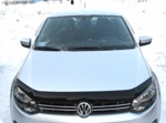 Дефлектор капота SIM VW Polo 5 2009-2015 РАСПРОДАЖА- фото