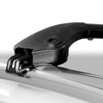 Багажник Modula Oval Bar System BLACK AL for closed railing (на интегрированные рейлинги) - фото5