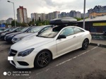 Автобокс Lux Tavr 175 черный матовый + багажник Dromader C15 на Mercedes C-klasse Coupe- фото