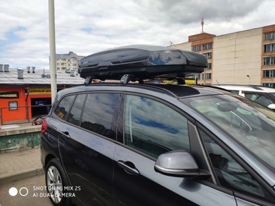 Багажник на рейлинги TURTLE AIR 3 для Honda CR-V (2012-2021) / Mazda CX9 (c 2016) в штатные места - фото6