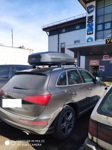 Автобокс LUX Tavr 175 черный матовый + багажник Turtle Air Audi Q5- фото3