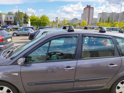 Багажник Lux City на Renault Scenic II