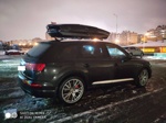 Автобокс Sotra VOLCANO черный глянец на Audi Q7 II- фото2