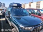 Автобокс Lux Tavl 175 черный матовый + Lux Hunter на Niva Travel с 2021- фото5