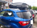 Автобокс Lux Tavr 140 черный глянец на Ford EcoSport- фото2
