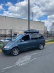 Автобокс ED Магнум 390 черный глянец + багажник 311 aero black на VW Sharan с 2000- фото