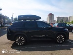 Автобокс ED Piligrim 390 черный глянец + багажник Lux Scout 2 на Geely Atlas 2- фото3