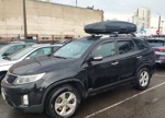 Автобокс LUX Tavr 197 черный матовый + багажник ED 311 aero Kia Sorento с 2009- фото