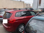 Автобокс LUX Tavr 197 черный глянец + багажник Turtle Air2 на BMW 2 series Gran Tourer- фото4