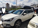 Автобокс LUX Tavr 175 черный матовый на Subaru Outback с 2013- фото2
