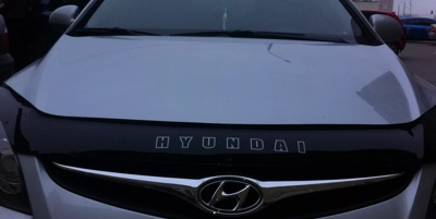 Дефлектор капота Vip tuning Hyundai i45 YF с 2010 - фото2