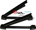 Крепления для лыж Amos Ski Lock 5 black алюминиевые- фото3