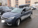 Автобокс Sotra BLIZZARD черный глянец (440 л; 207х80х34 см)- фото3