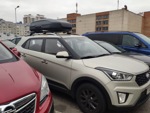 Автобокс  LUX TAVR 140 черный матовый (440 л; 142х91х45 см)- фото4