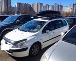 Автобокс Modula Wego 500 черный глянец (500л; 200х80х40см)- фото6
