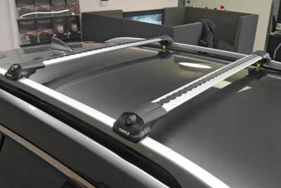 Багажник на рейлинги TURTLE AIR 1 silver (122 см) - фото3