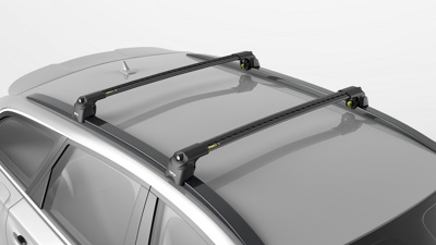 Багажник на рейлинги TURTLE AIR 2 black для интегрированных рейлингов - фото4